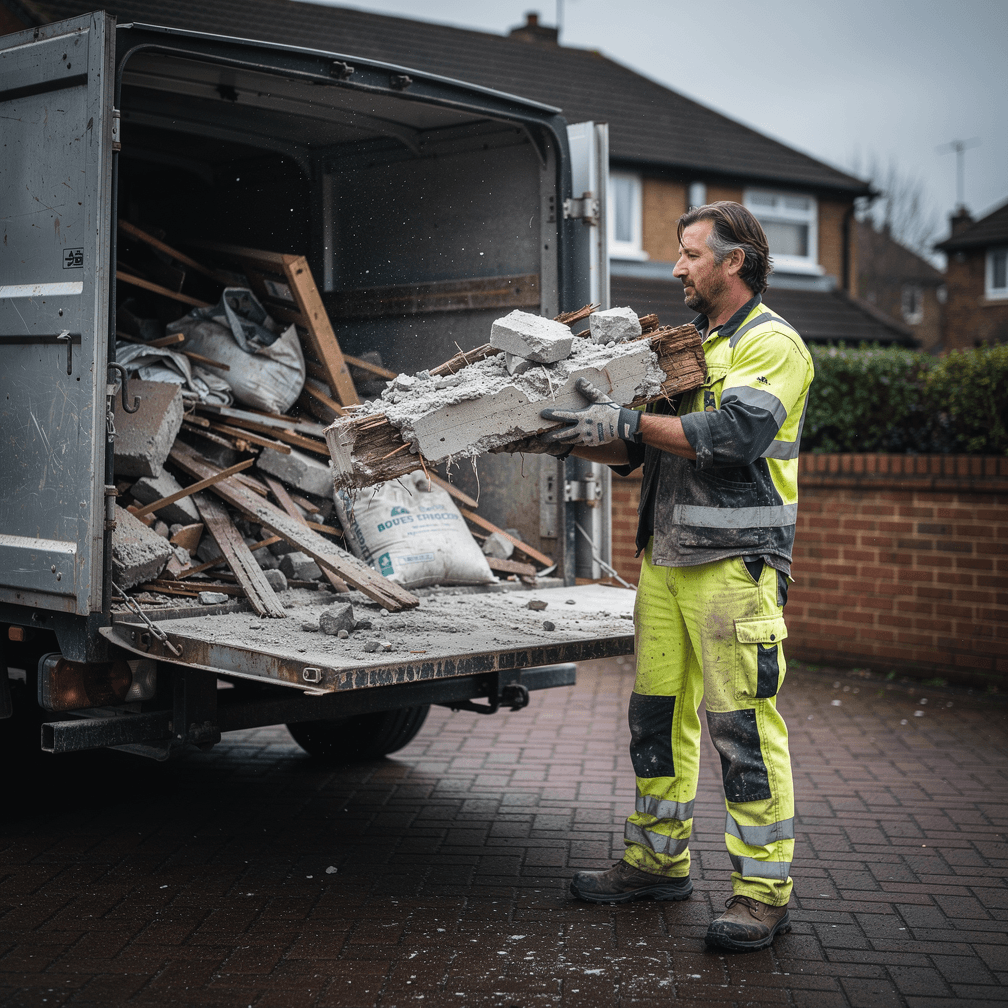 Man with a van rubbish removal service Yorkshire